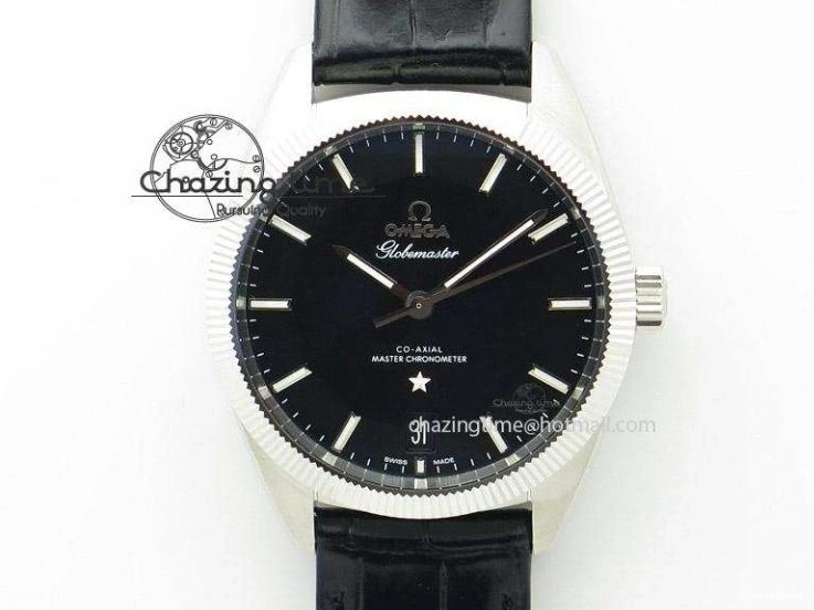 0407 Trendy Planet Ocean 43.5mm SS VSF 1:1 Best Edition Black Ceramic Bezel and Dial on SS Bracelet A8900 Super Clone 7973
